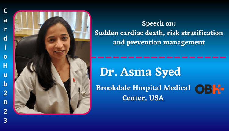 Dr. Asma Syed | Speaker | Cardio Hub 2023